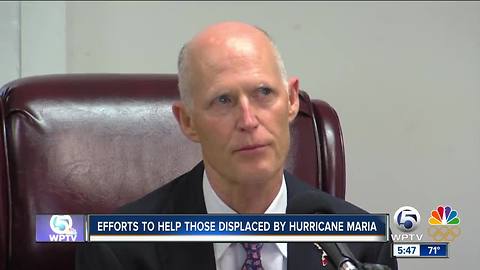 Efforts to help those displaced by Hurricane Maria