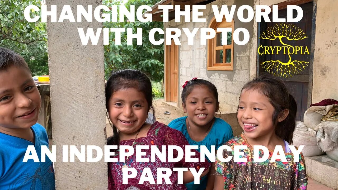 Cryptopia a Day in the Jungle - Independence day - a fun day made possible with crypto