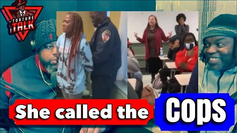What is the teacher right for calling the cops?￼