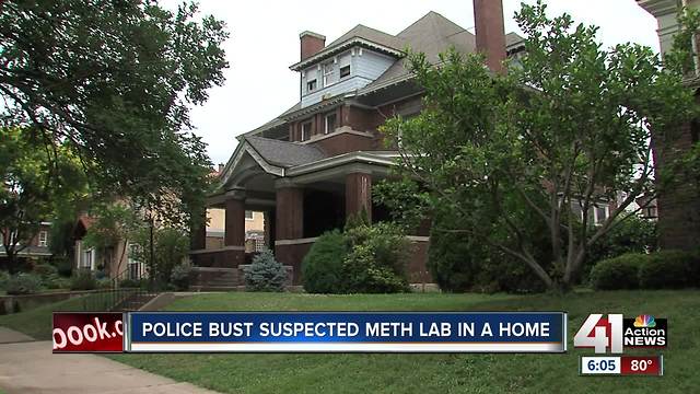 Police bust suspected drug lab in NE KCMO