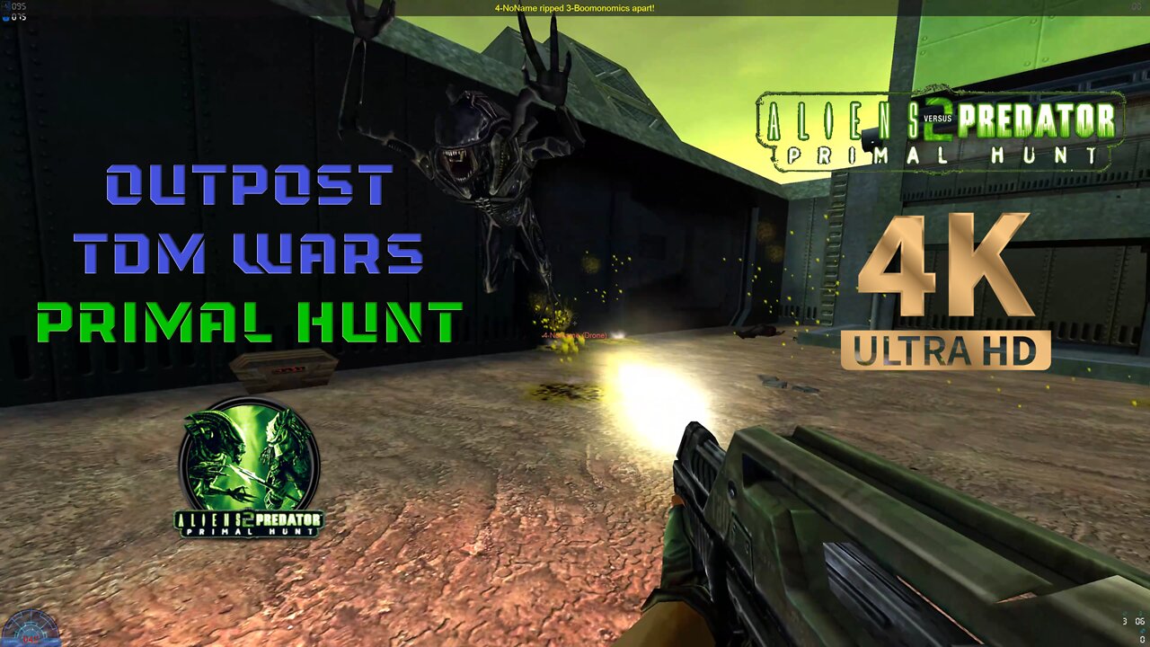 Aliens vs. Predator 2 PRIMAL HUNT - OUTPOST TDM WARS | AVPUNKNOWN (4K UHD)