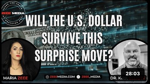 Will the U.S. Dollar Survive This Surprise Move? - Dr. Kirk Elliott