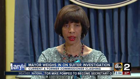 Mayor Pugh weighs in on Detective Suiter investigation