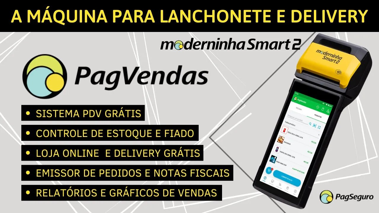 PagVendas, o APP gratuito completo, de Gestão de estoque e vendas online e delivery