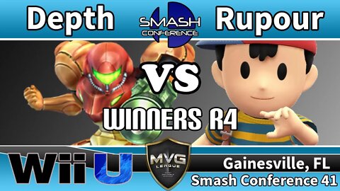 Depth (Samus) vs. Rupour (Ness) - SSB4 Winners R4 - Smash Conference 41