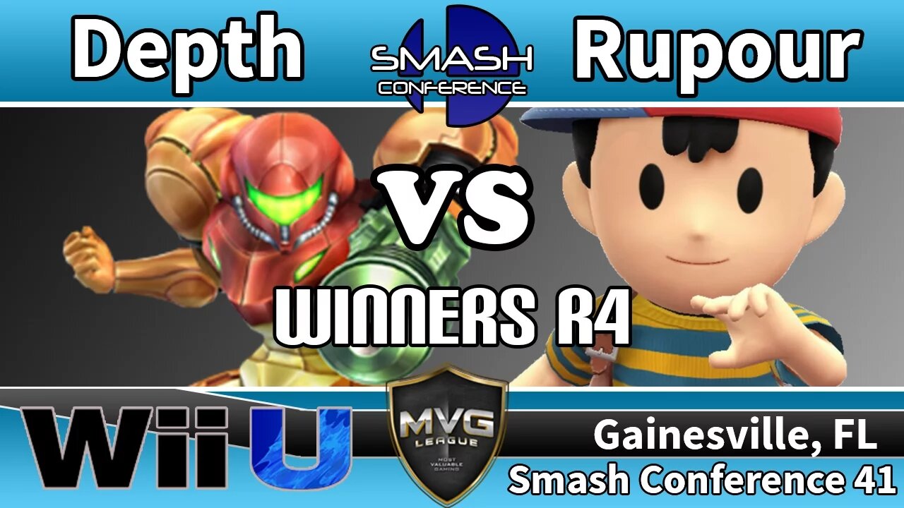 Depth (Samus) vs. Rupour (Ness) - SSB4 Winners R4 - Smash Conference 41