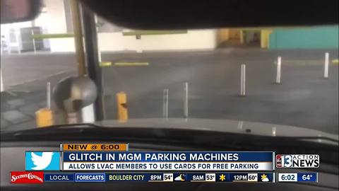 Glitch in MGM parking machines allows free parking for gym members