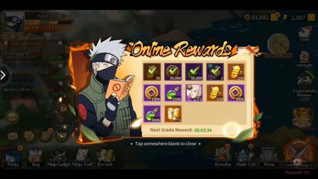 Ninja Storm Coalition War Gameplay All 7 Giftcode - Naruto RPG Game iOS