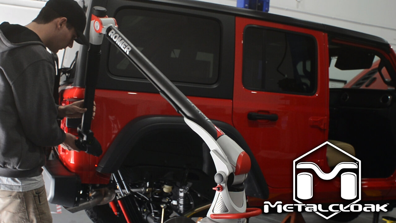 Engineering with the Romer Arm on the new JL Wrangler