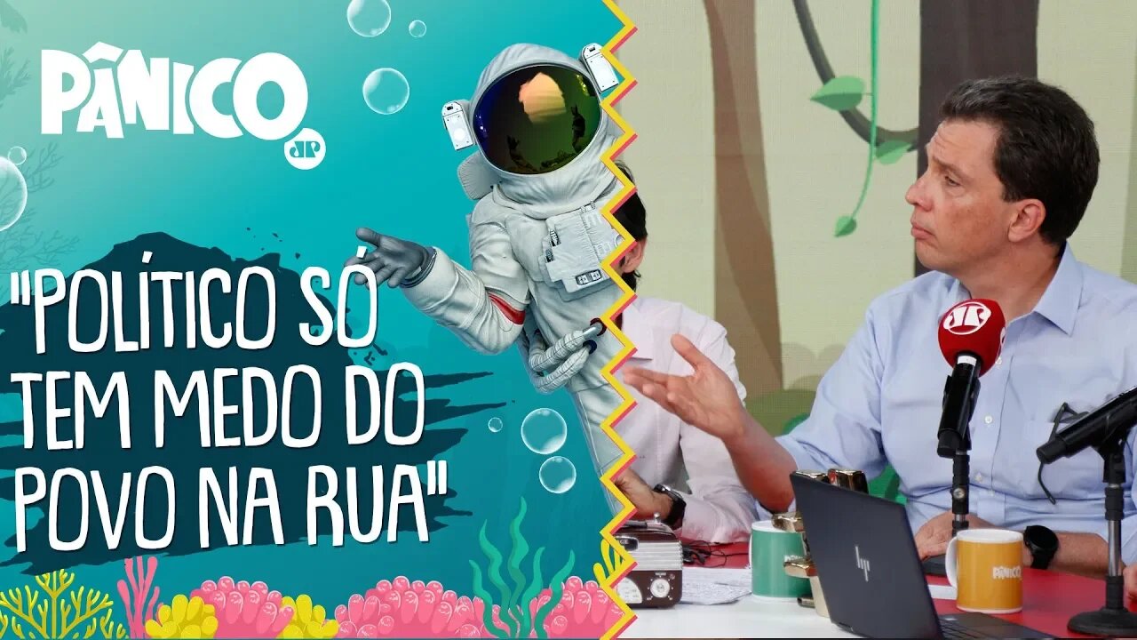 Político só tem medo do POVO NA RUA, diz Marcos Bellizia