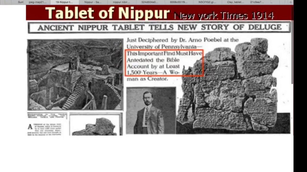 This Tablet Should Re-write the Bible - Predates Over 1500 Years - Woman is Creator of Mankind