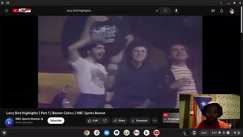 LARRY BIRD MOST CLUTCH PLAYS !!!!REACTION