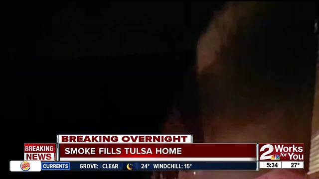 Tulsa family escape house fire near 31st Mingo