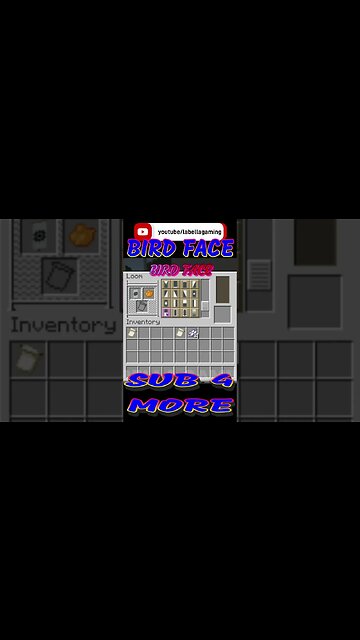 Bird Face Banner | Minecraft