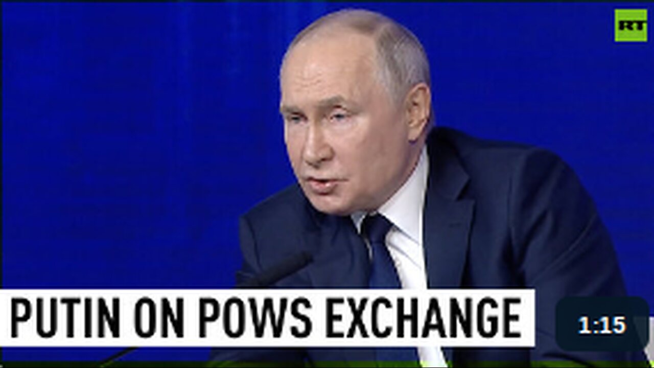 Russia won't stop POWs exchange with Ukraine – Putin