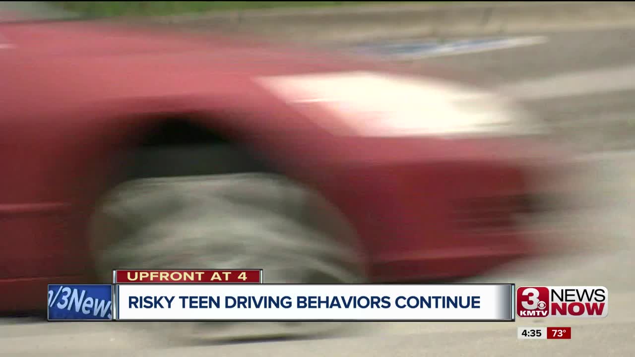 Teen drivers in Nebraska engage in risky behavior, according to study