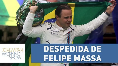 Muita emoção na segunda despedida de Felipe Massa da Formula 1