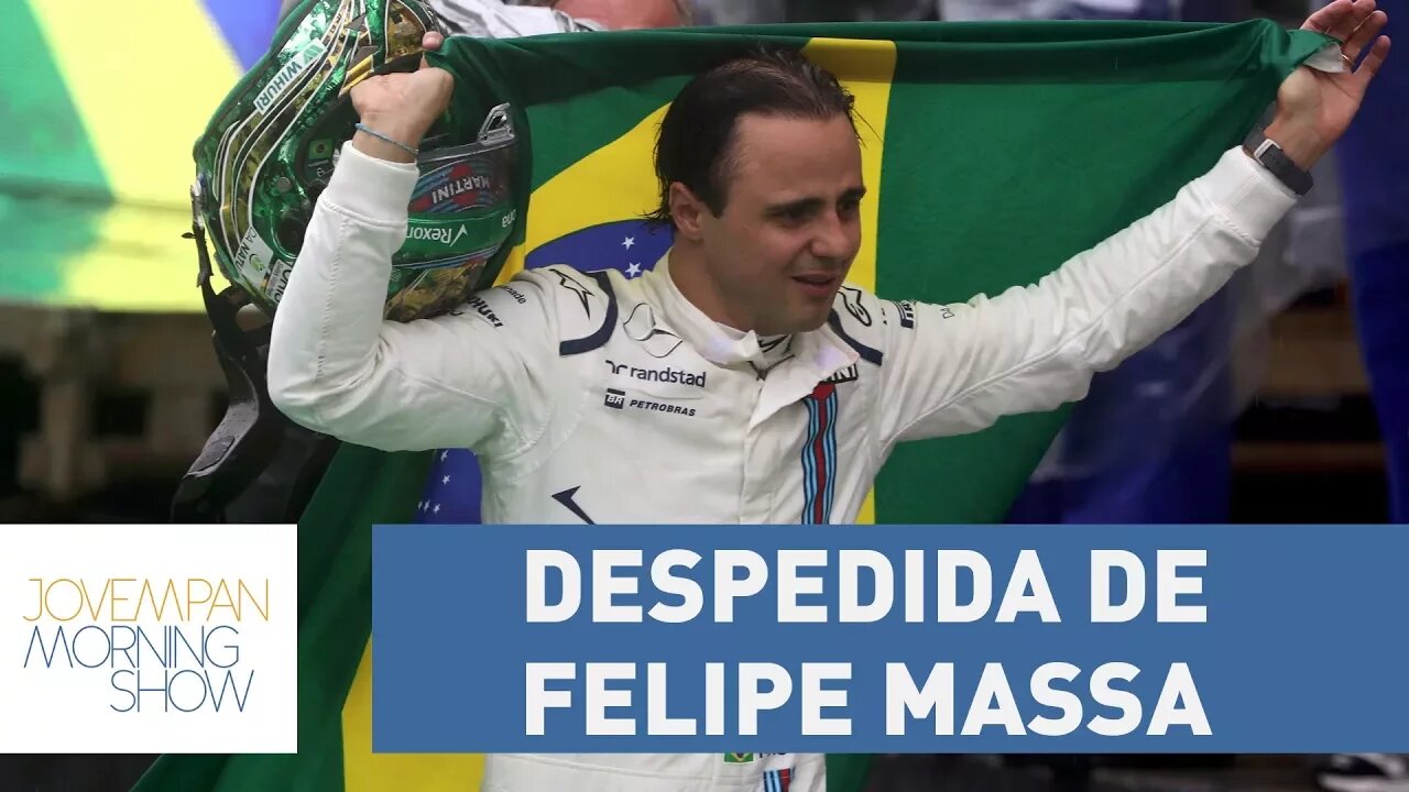 Muita emoção na segunda despedida de Felipe Massa da Formula 1