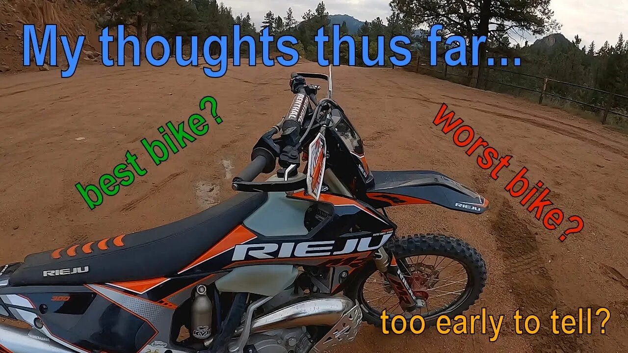 2022 Rieju MR 300 Pro | My opinions so far before the second outing on the bike!