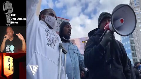 Minneapolis protester rips black-on-black killings, says media don't cover them