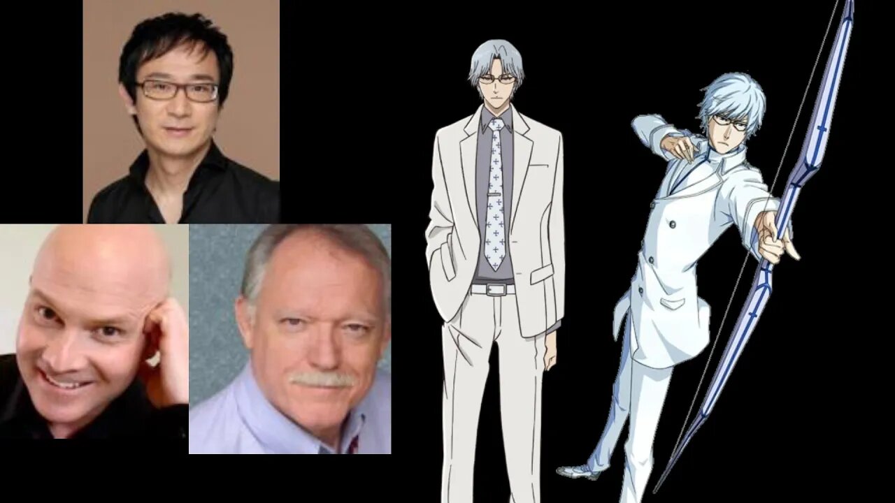 Anime Voice Comparison- Ryuken Ishida (Bleach)