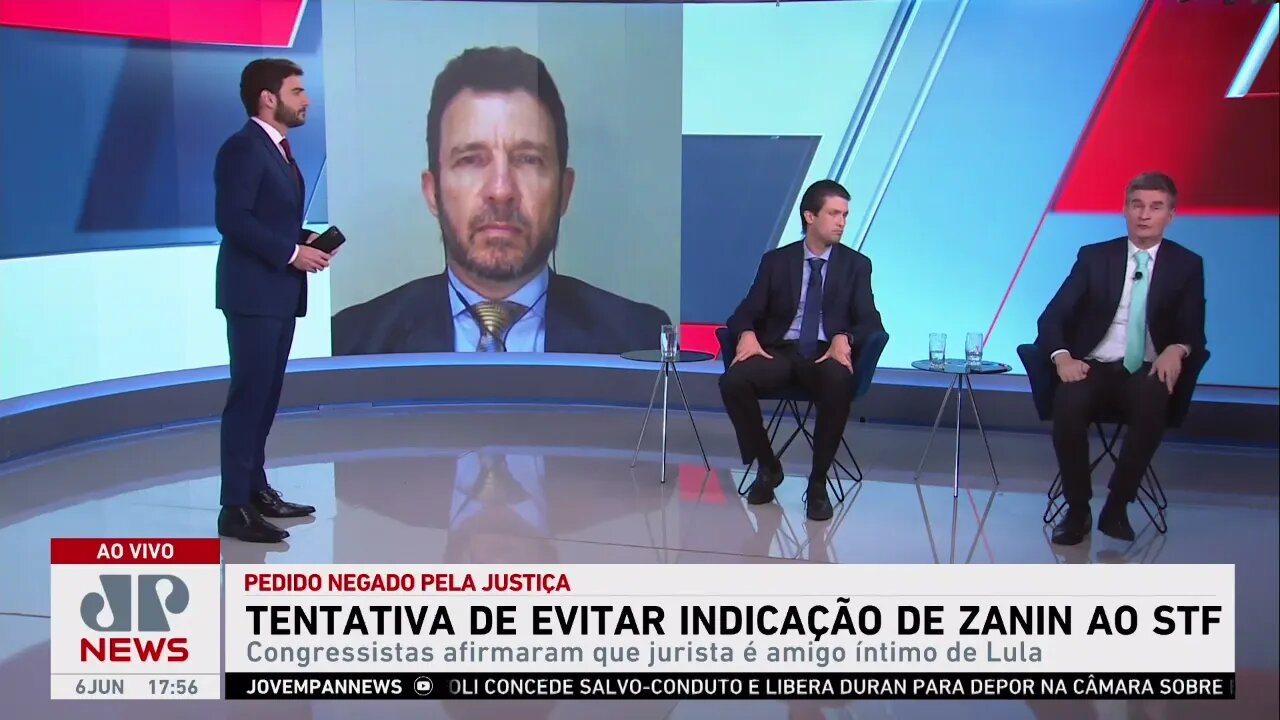 Pedido para barrar indicação de Zanin ao STF é negado pela Justiça
