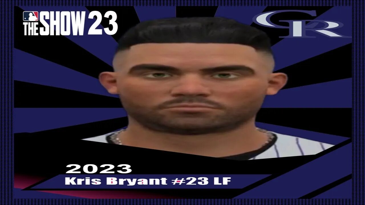 How To Create Kris Bryant Mlb The Show 23