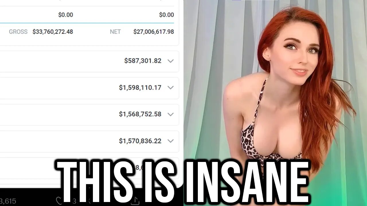 Amouranth Made $30 Million Off OnlyFans...