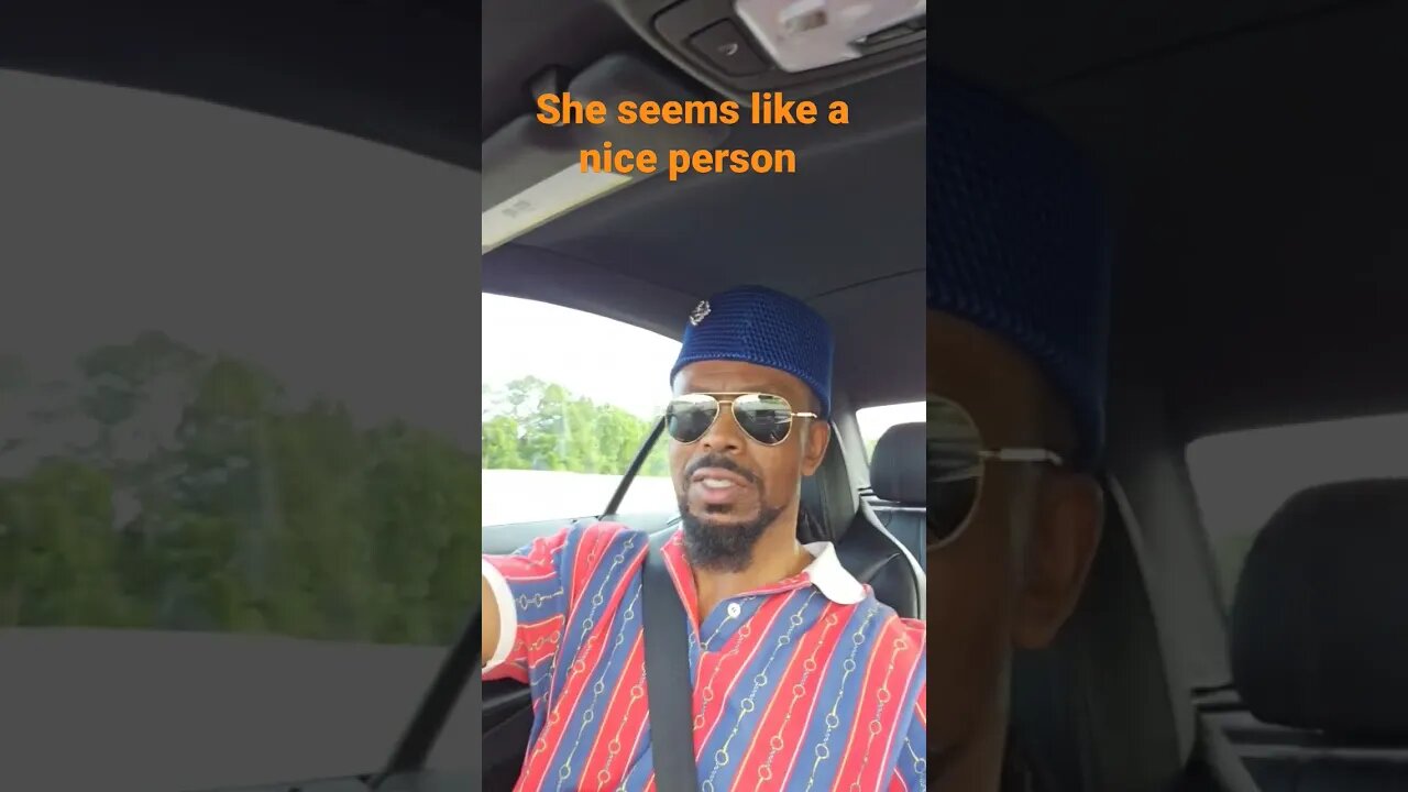 She seems like a nice person