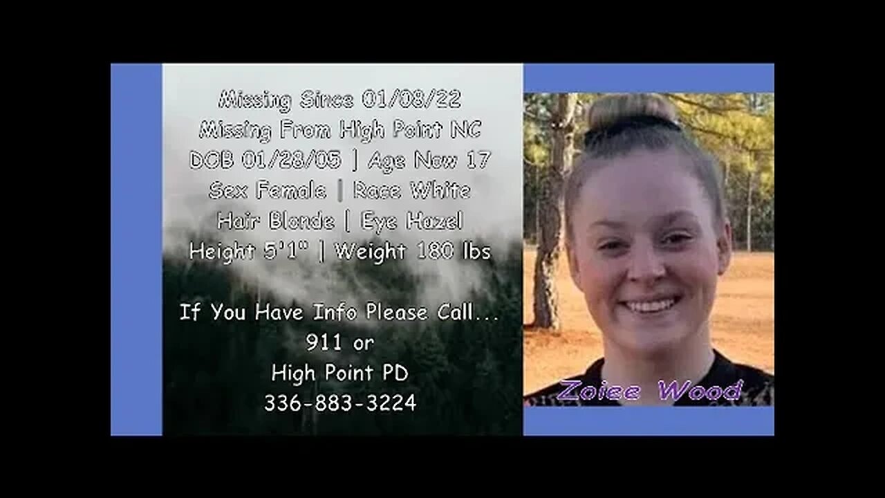 #Missing #Anniversary | Zoiee Wood | 01/08/22