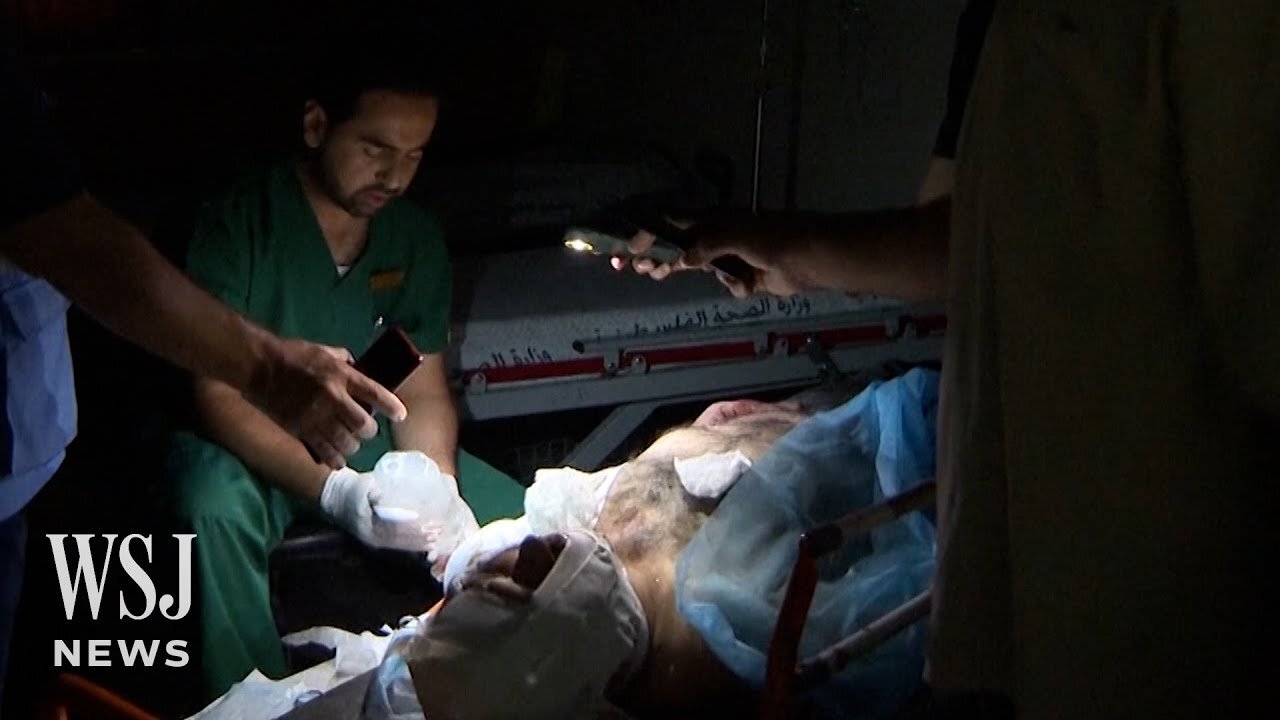 Doctor in Gaza Describes Operating With Only Mobile Phone Light | WSJ News