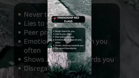 Red flags in friendship #youtubeshorts #friends #bff #bffs #trendingshorts #fyp