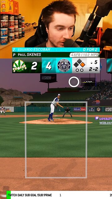 I got caught lacking in MLB THE SHOW 24