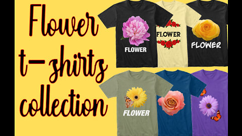 Flower t-shirts collection - Unisex T-Shirts