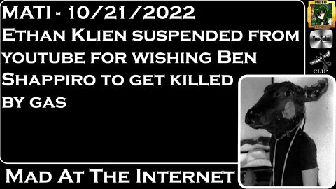 MATI 10/21/22 - @H3 Podcast Suspended for calling for death of @Ben Shapiro - @Mad at the Internet​