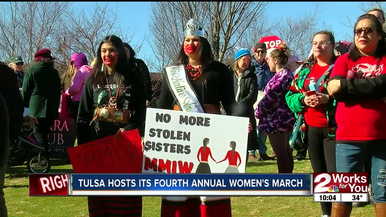 Tulsa Hosts It's Fourth Annual Women's March