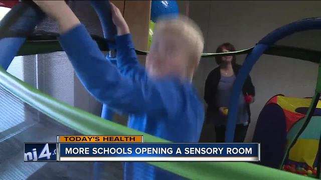 MORE SCHOOLS OPENING A SENSORY ROOM