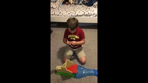 Luke And His Train Set