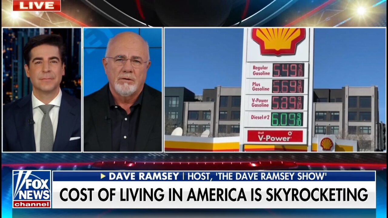 Dave Ramsey: Biden to blame for the skyrocketing cost of living in America