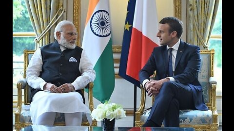 Modi's europe tour.indian meet macron after germany and denmark visits