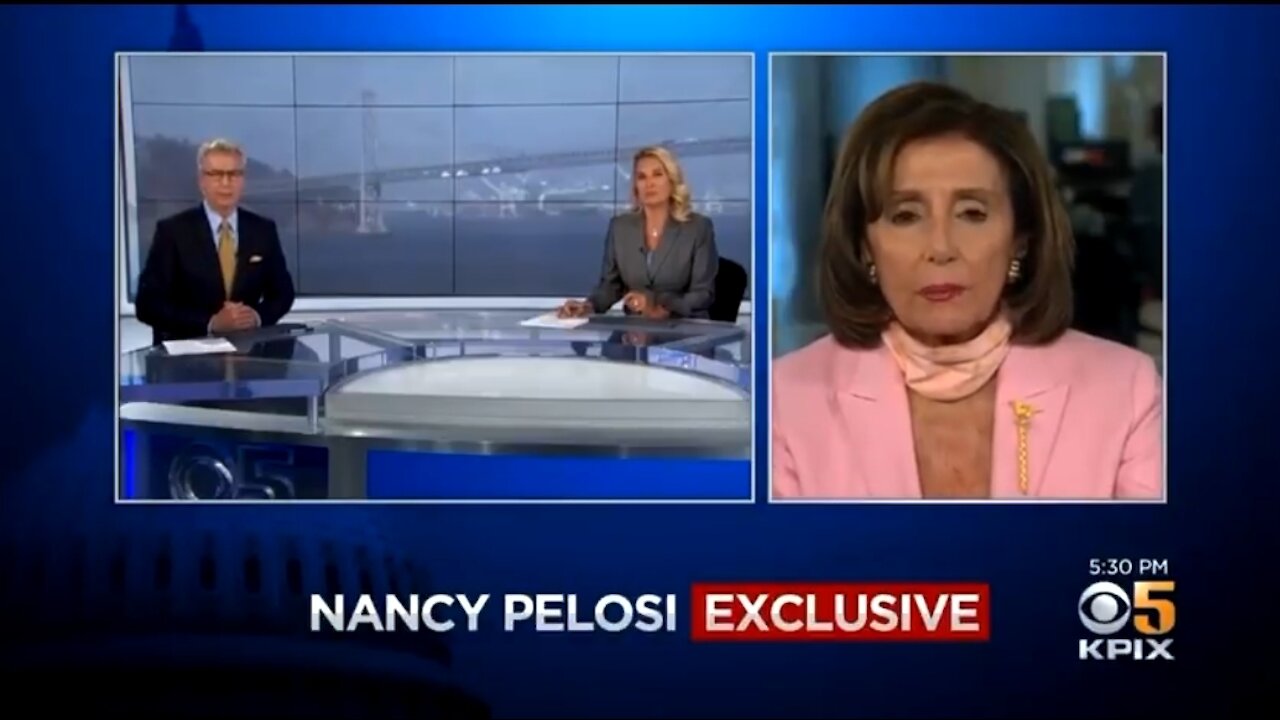 Pelosi Spins News of US Military Equipment in Taliban Hands