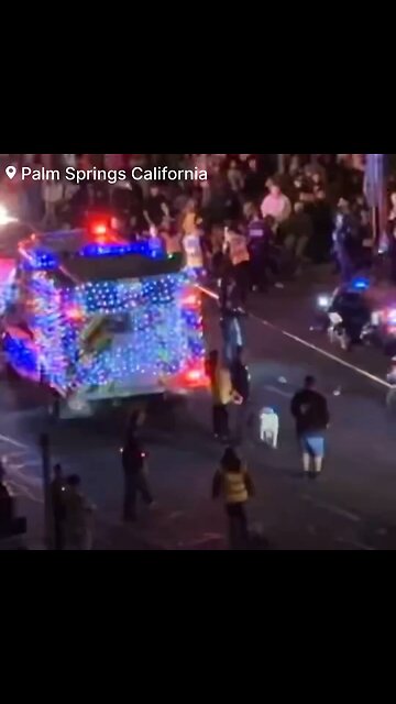 🚨 #BREAKING: Mass Casualty Incident at Palm Springs Festival of Lights Parade