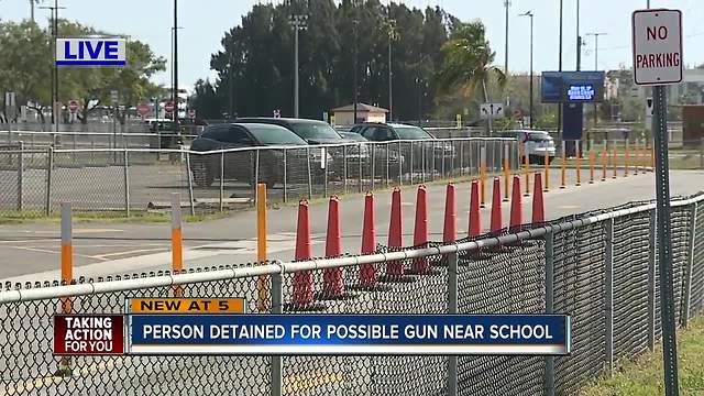 Pinellas Co. parent arrested for unloading firearm in student pick-up car line at school