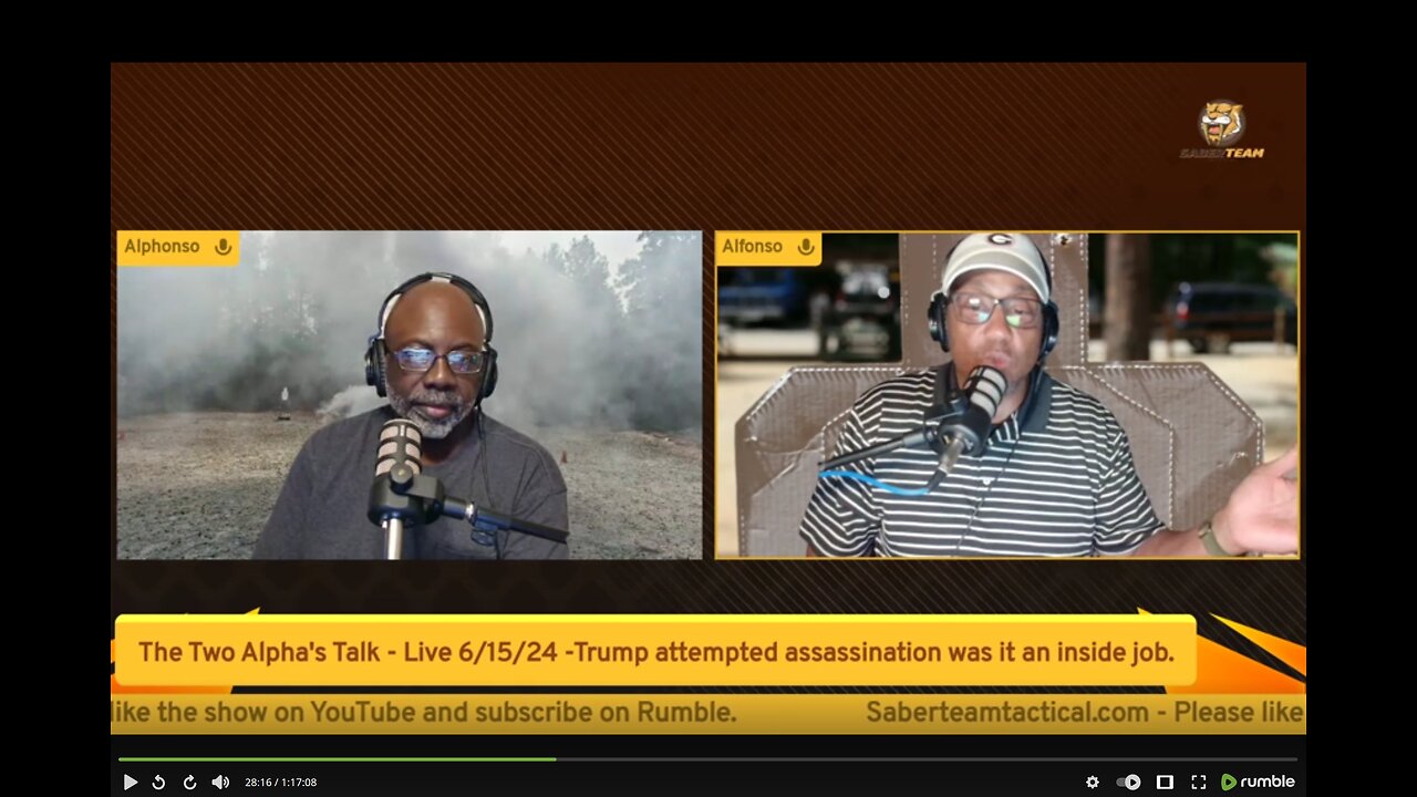 The Two Alpha's Talk - Live 7/15/24 - Trump attempted assassination was it an inside job.