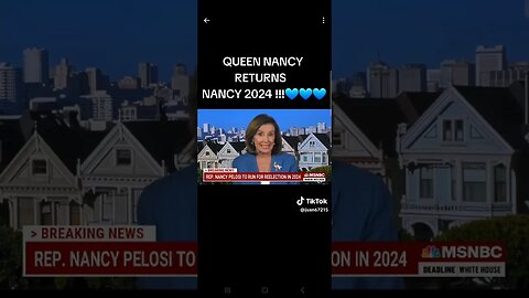 Why Is Ancient #Queen #NancyPelosi Running In 2024? #SanFrancisco #CA #USA