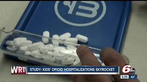 Number of kids hospitalized from opioids skyrockets across the country