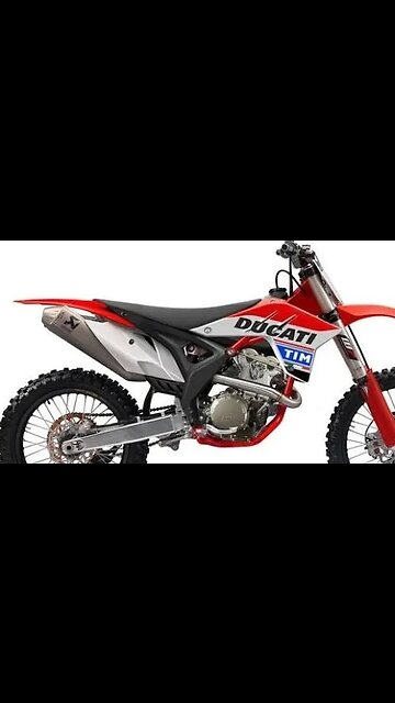 The Ducati Motocross bike is almost ready!