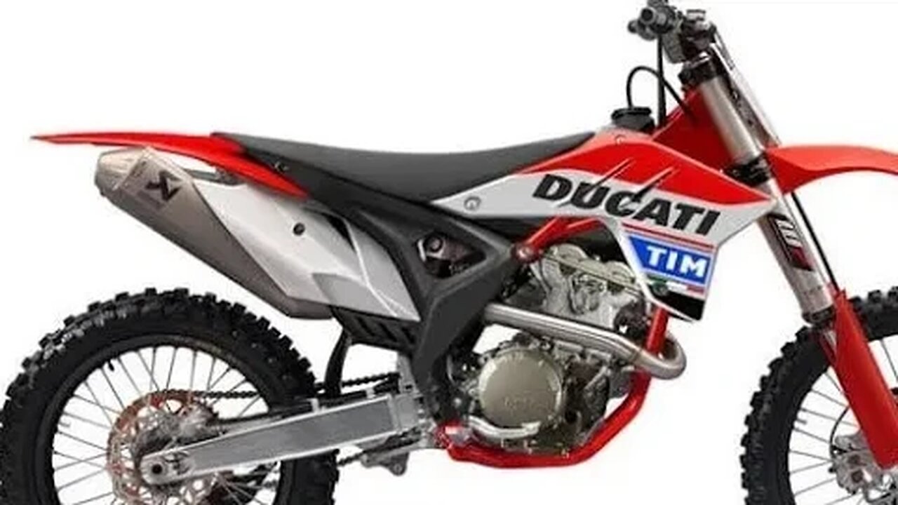 The Ducati Motocross bike is almost ready!