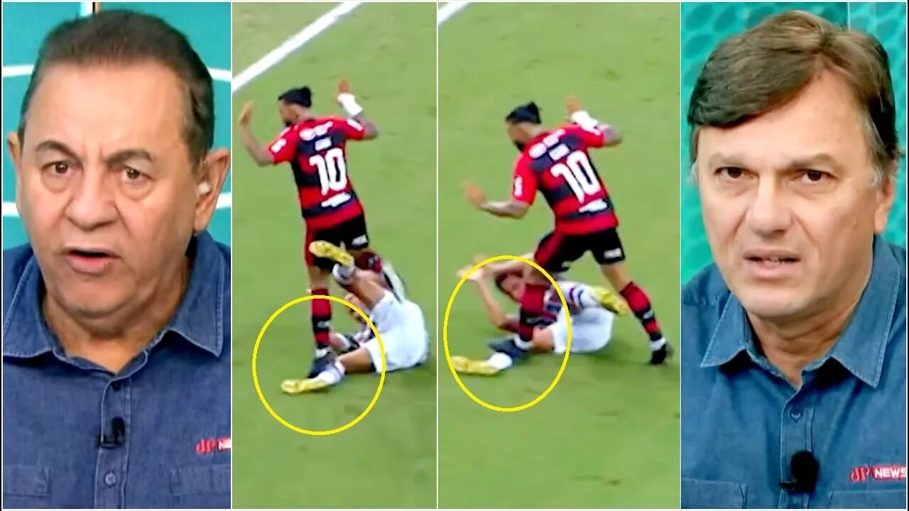 "Gente, esse LANCE pra mim..." ÁUDIO DO VAR do PISÃO de Gabigol em Ganso no Fla-Flu é REVELADO!