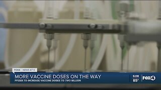 Pfizer increasing vaccine production